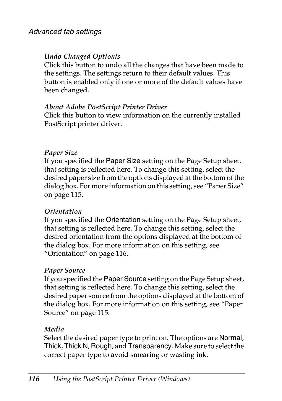 Epson EPL-N7000 User Manual | Page 127 / 496
