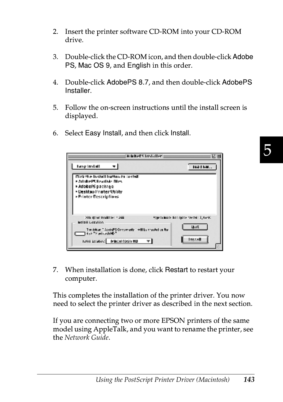 Epson EPL-N7000 User Manual | Page 154 / 496