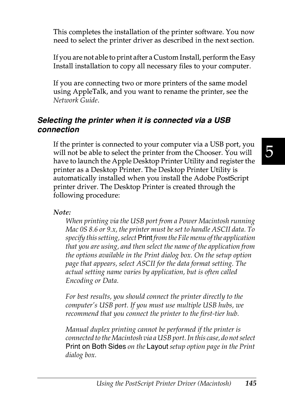 Epson EPL-N7000 User Manual | Page 156 / 496