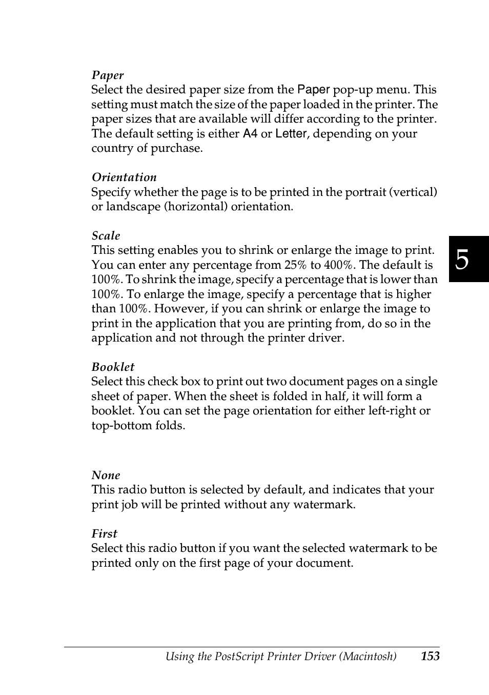 Epson EPL-N7000 User Manual | Page 164 / 496