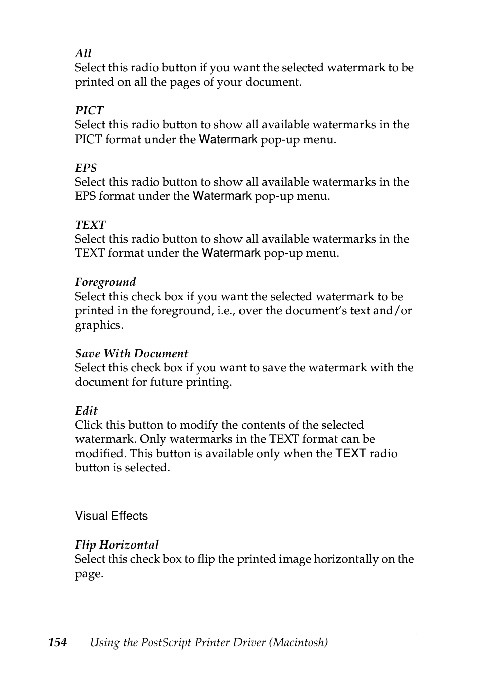 Epson EPL-N7000 User Manual | Page 165 / 496