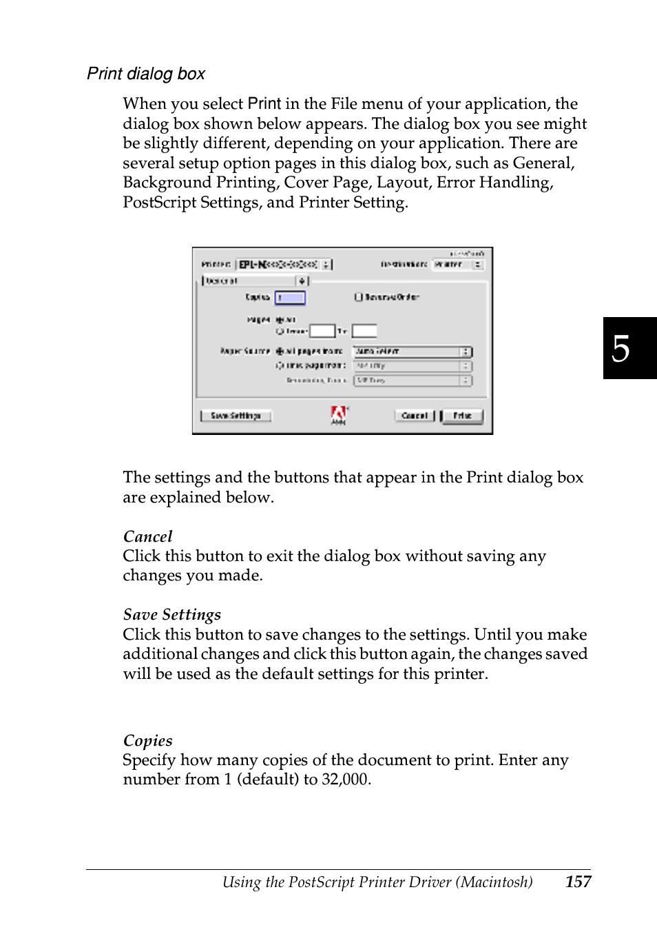 Epson EPL-N7000 User Manual | Page 168 / 496