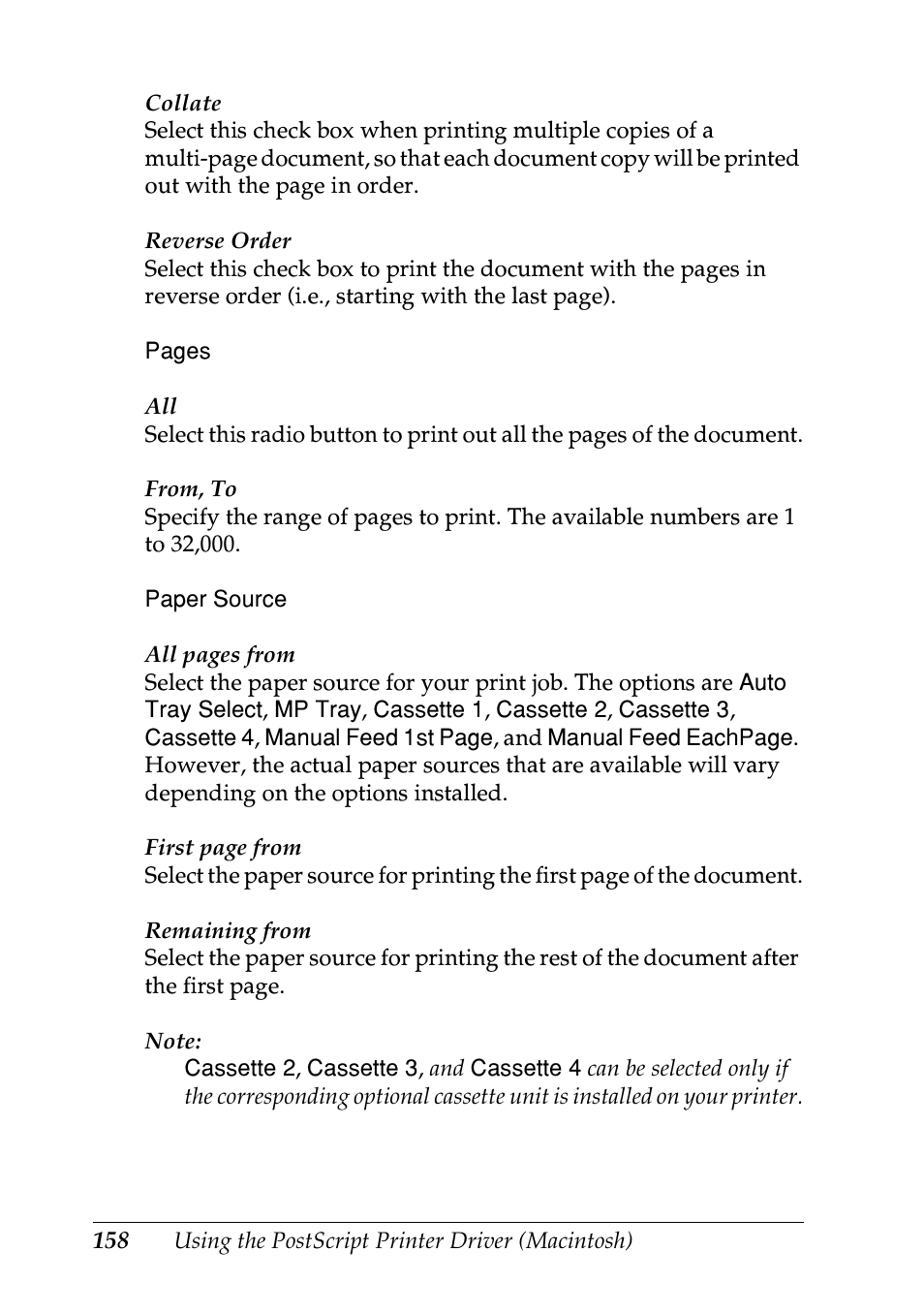 Epson EPL-N7000 User Manual | Page 169 / 496