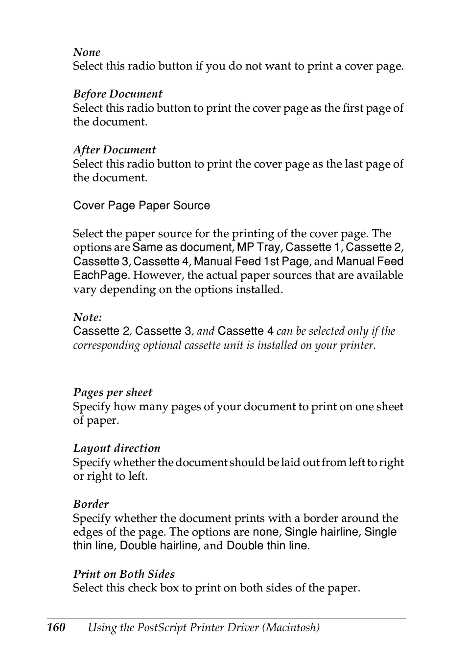Epson EPL-N7000 User Manual | Page 171 / 496