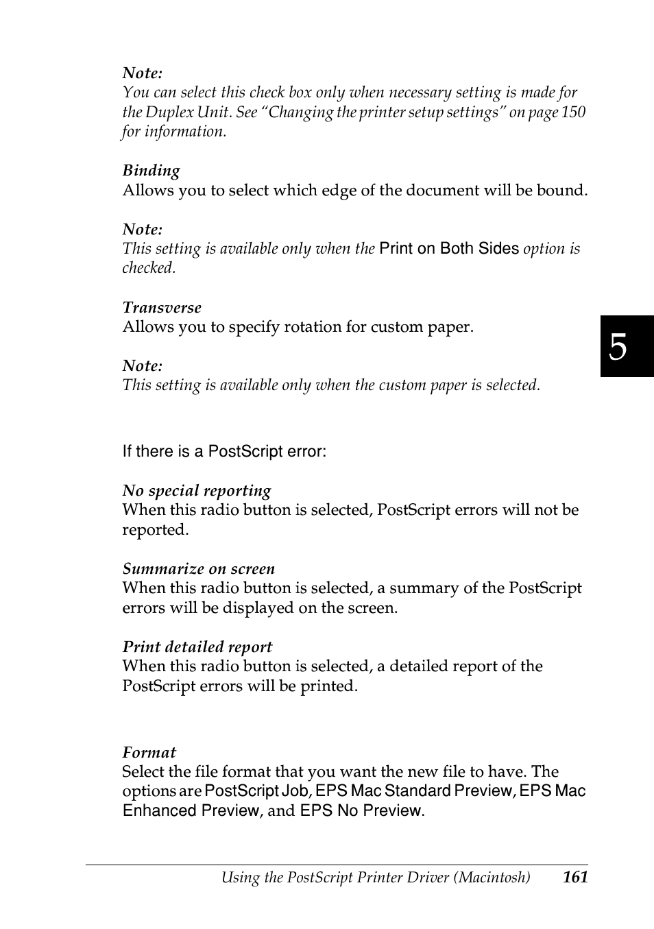 Epson EPL-N7000 User Manual | Page 172 / 496
