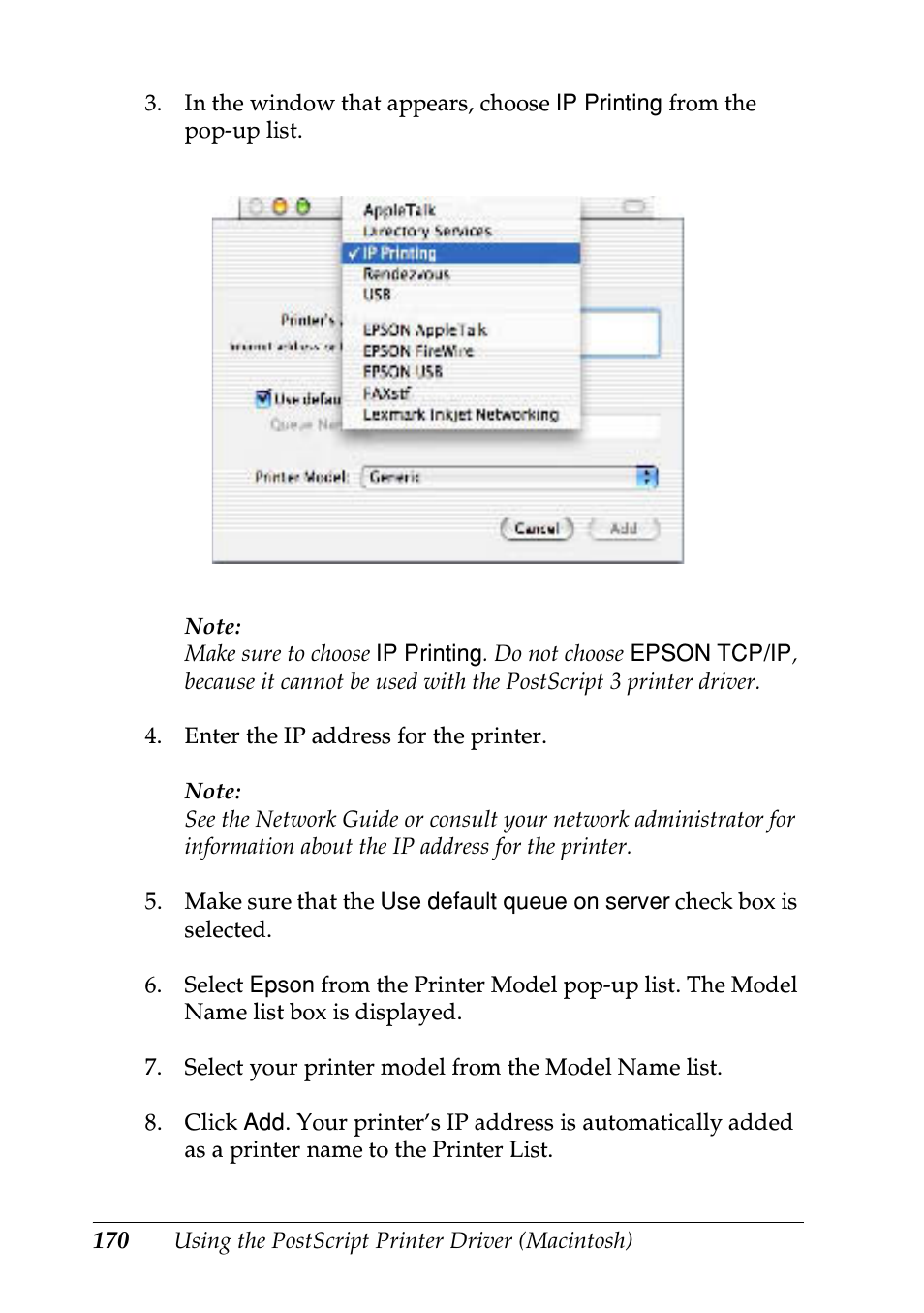 Epson EPL-N7000 User Manual | Page 181 / 496