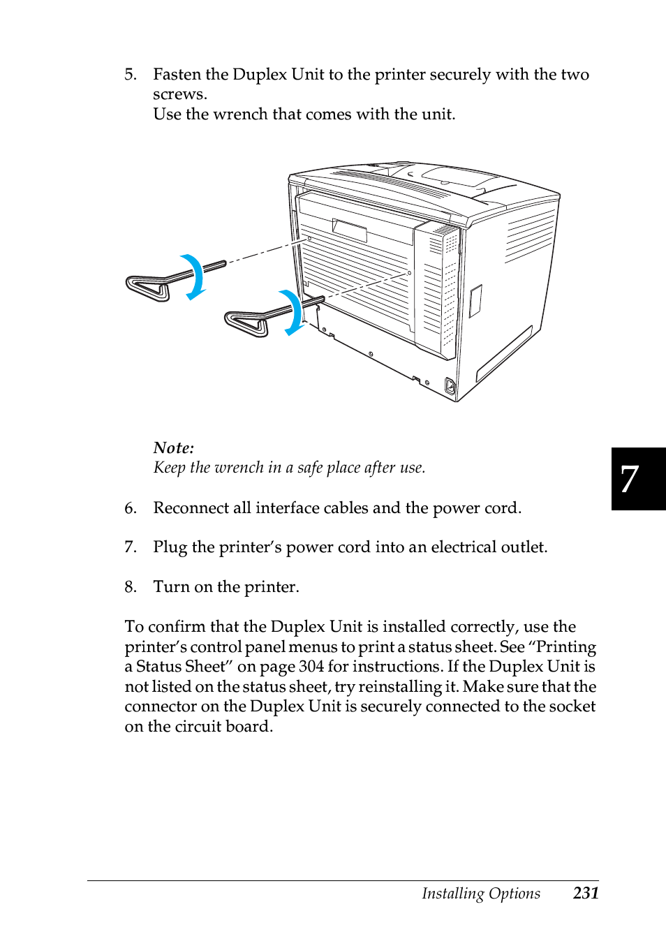 Epson EPL-N7000 User Manual | Page 242 / 496