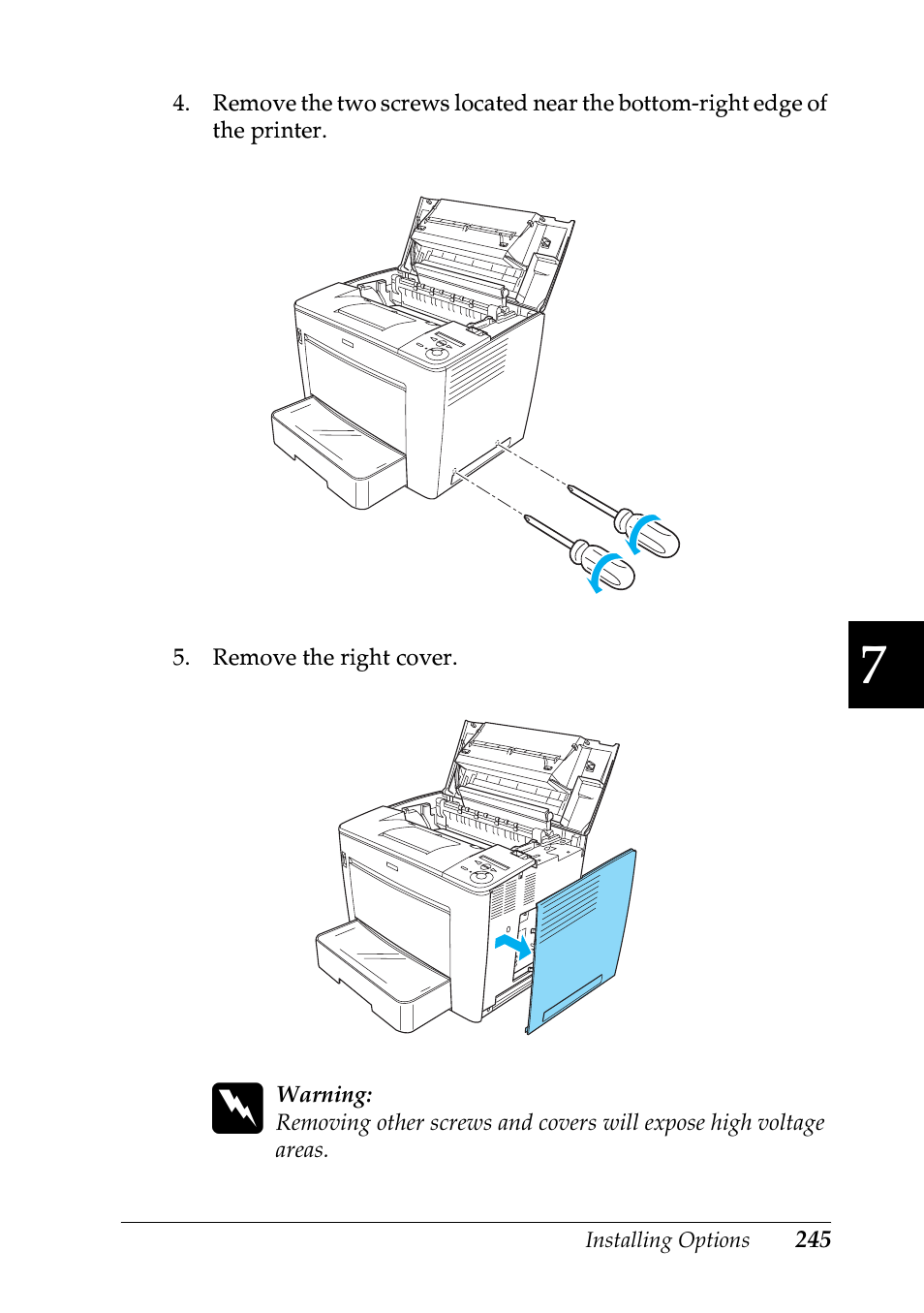 Epson EPL-N7000 User Manual | Page 256 / 496