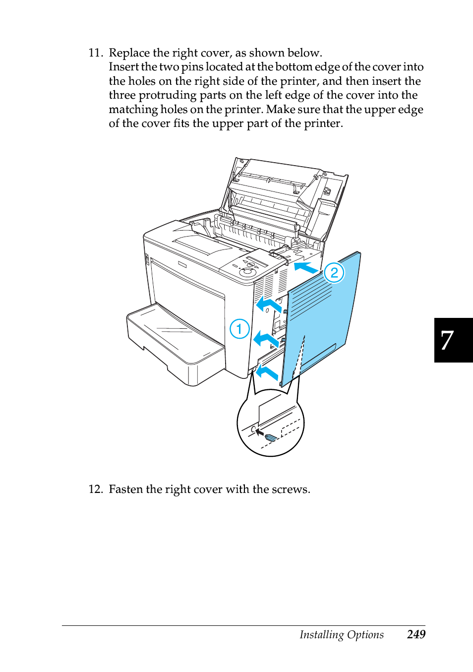 Epson EPL-N7000 User Manual | Page 260 / 496