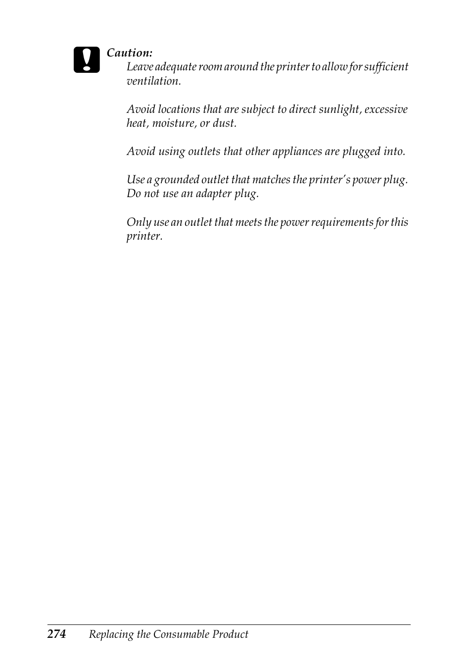 Epson EPL-N7000 User Manual | Page 285 / 496