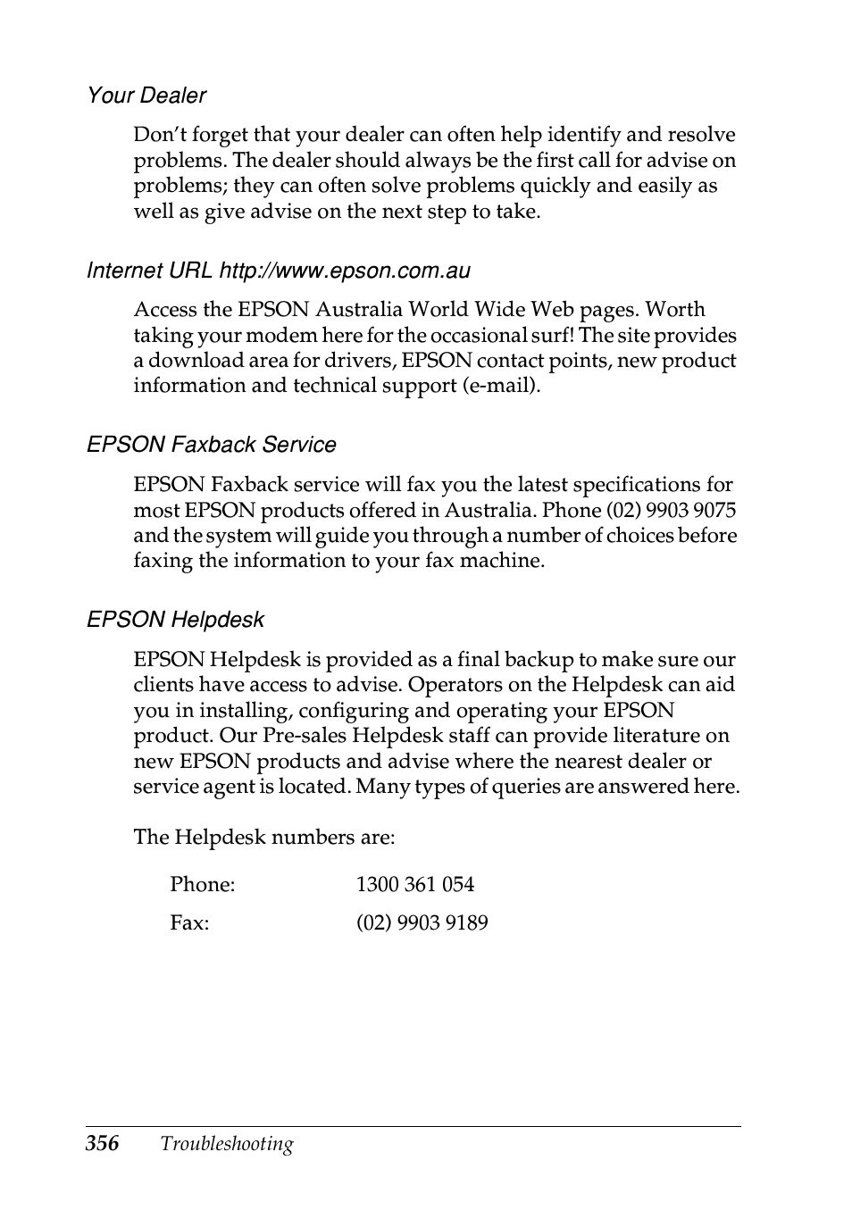 Epson EPL-N7000 User Manual | Page 367 / 496
