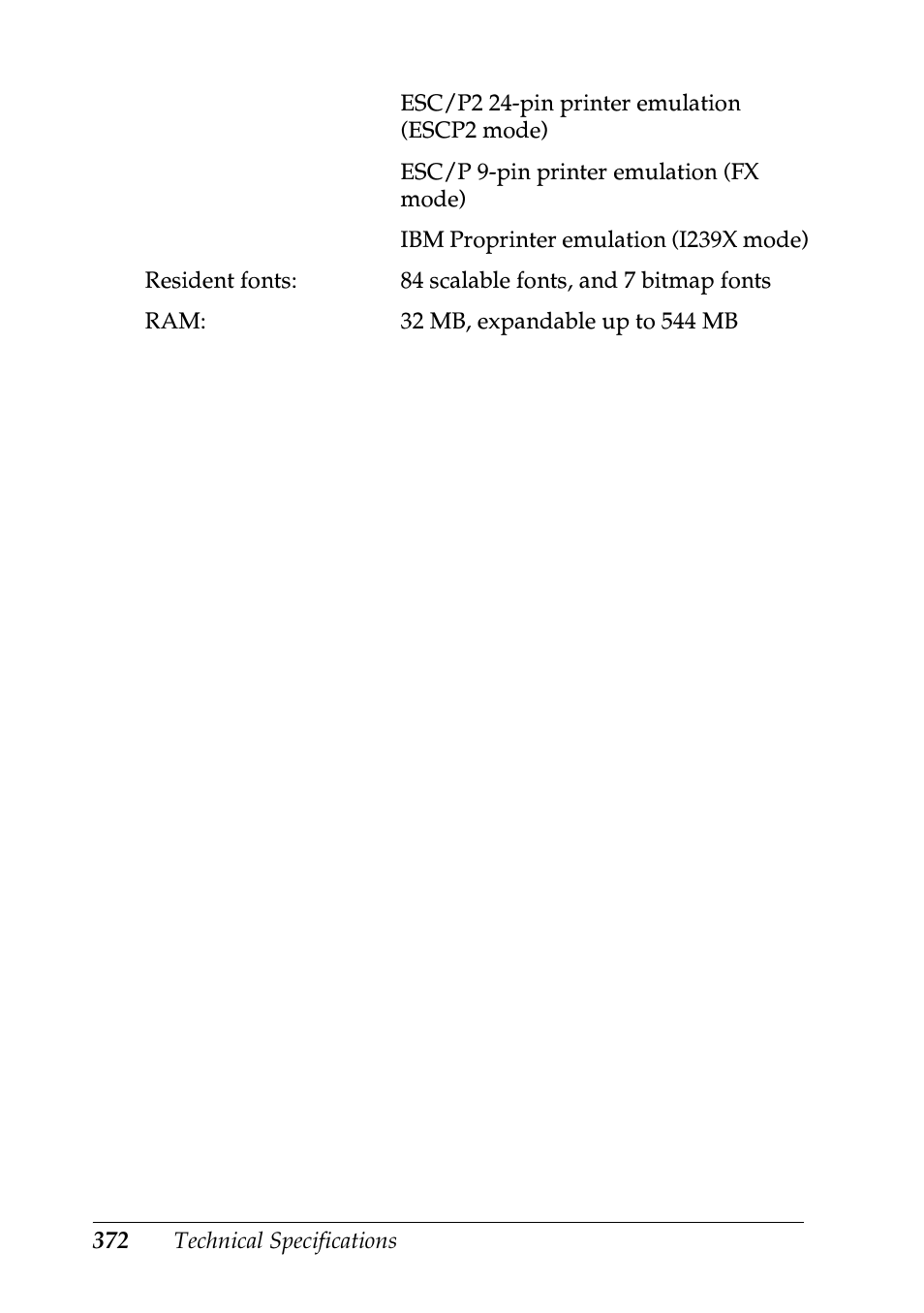 Epson EPL-N7000 User Manual | Page 383 / 496