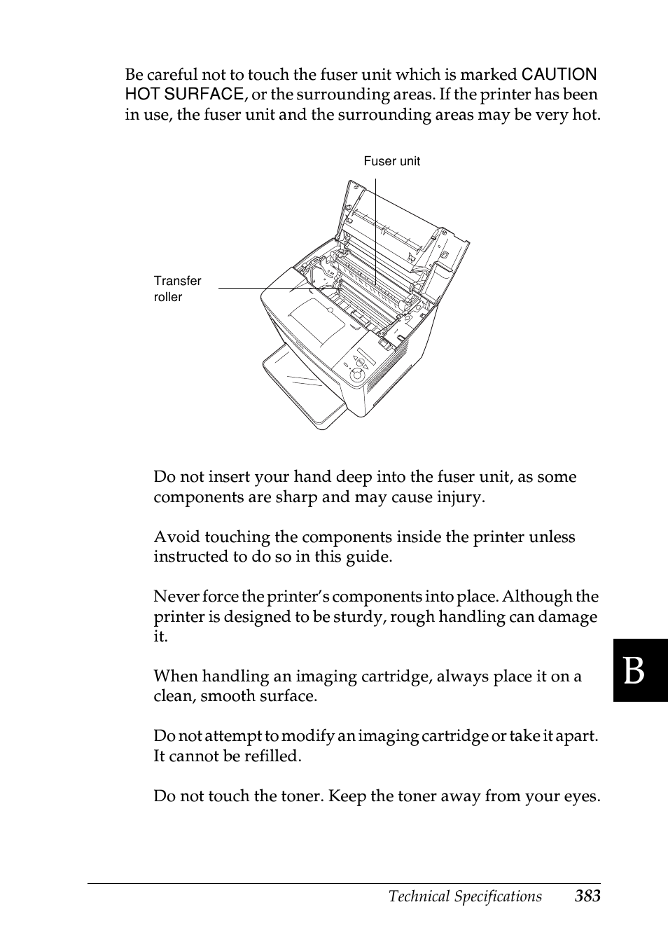 Epson EPL-N7000 User Manual | Page 394 / 496