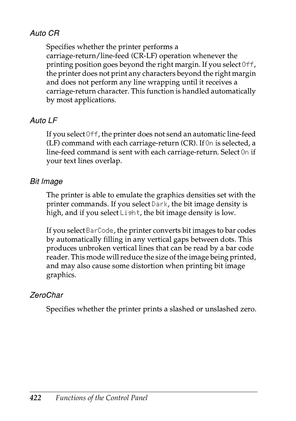 Epson EPL-N7000 User Manual | Page 433 / 496