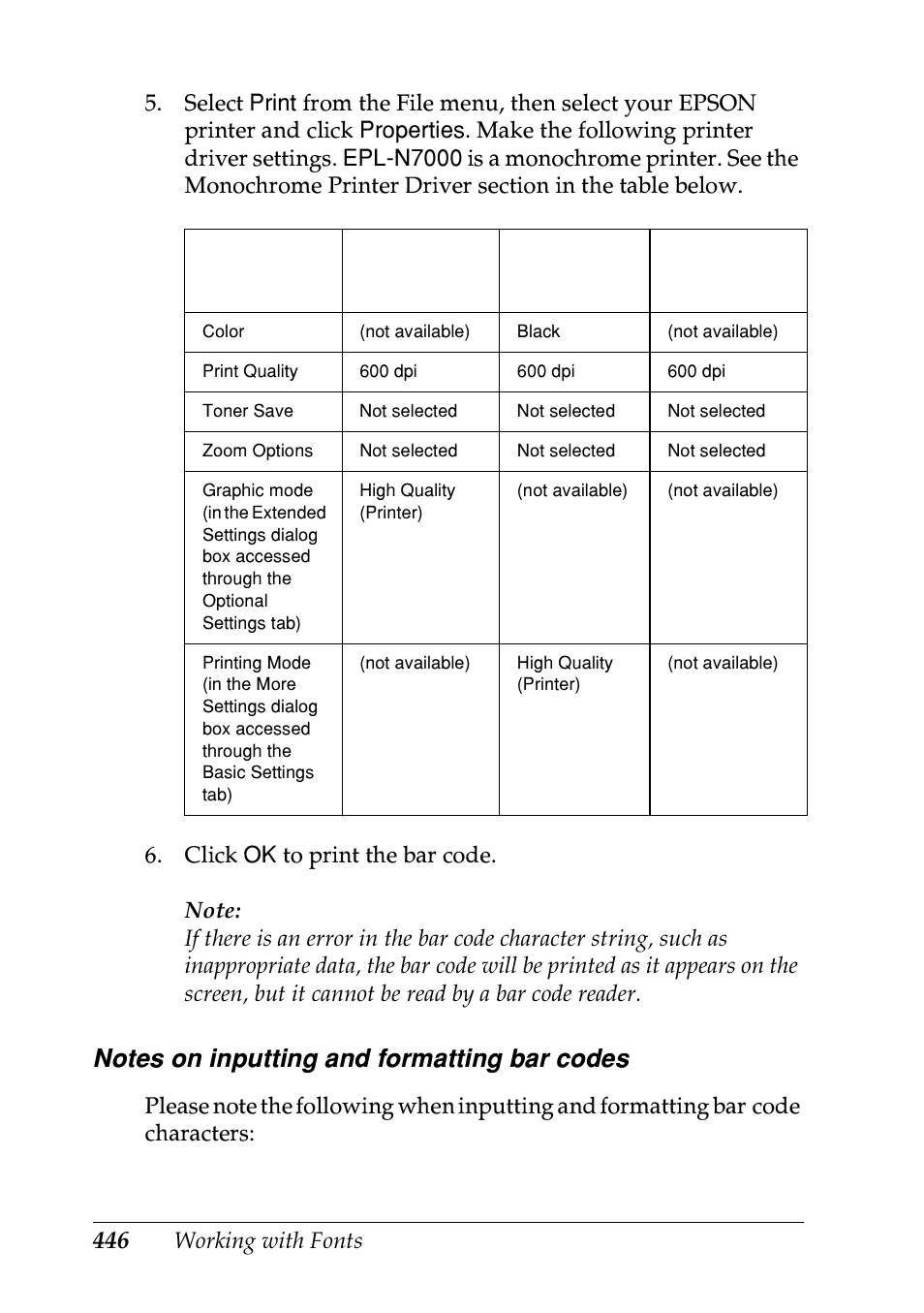 Epson EPL-N7000 User Manual | Page 457 / 496