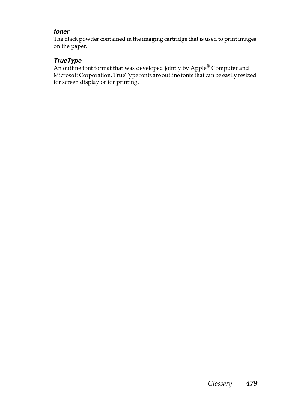 Epson EPL-N7000 User Manual | Page 488 / 496