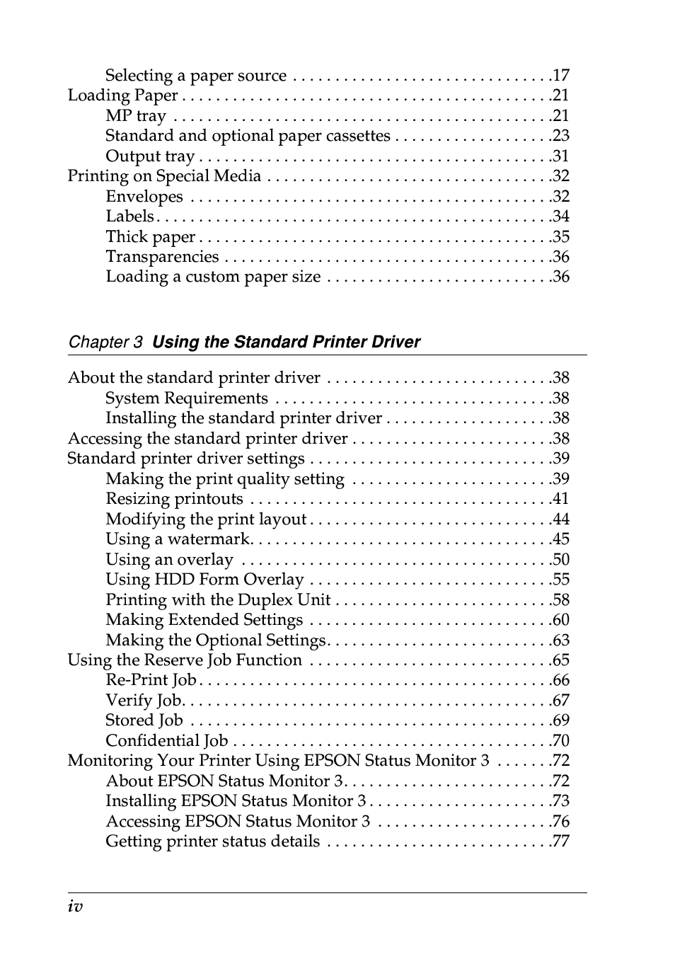 Epson EPL-N7000 User Manual | Page 5 / 496