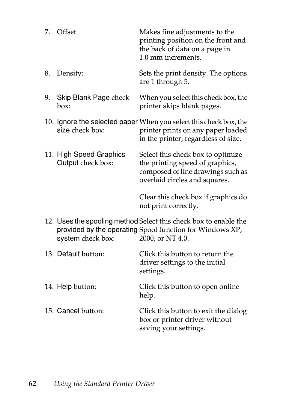Epson EPL-N7000 User Manual | Page 73 / 496