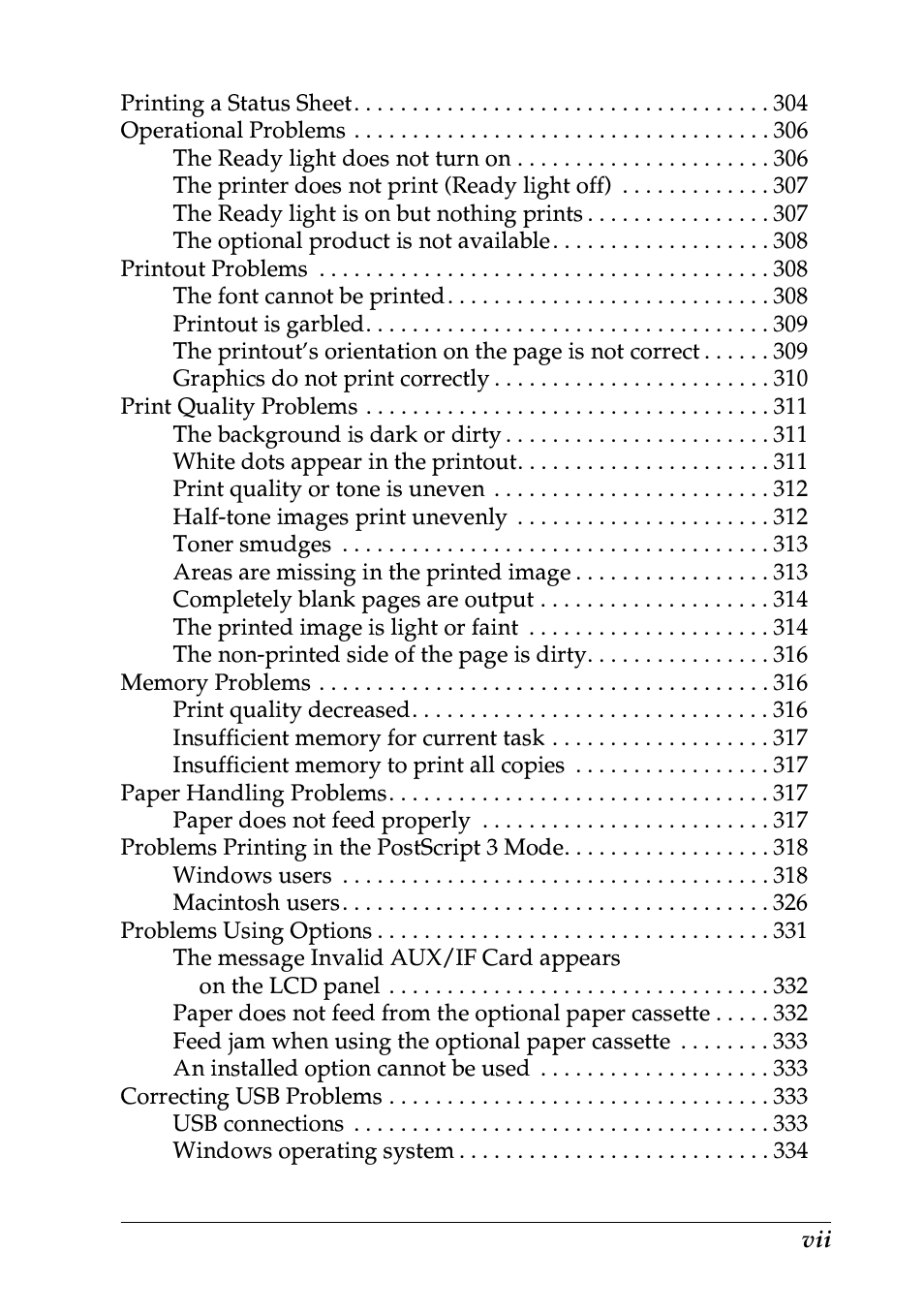 Epson EPL-N7000 User Manual | Page 8 / 496