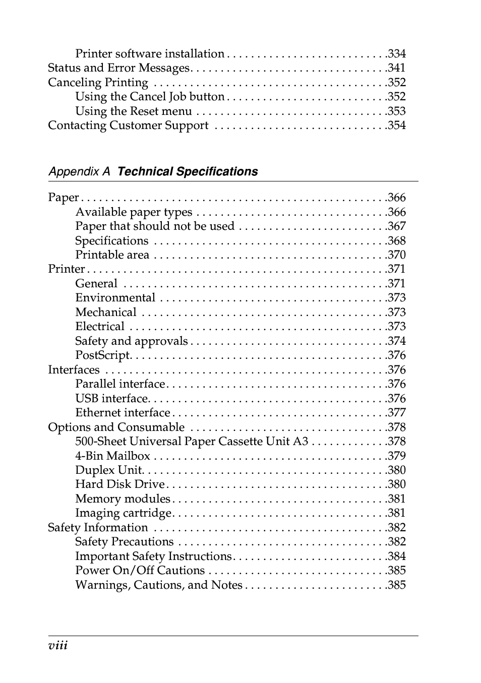 Epson EPL-N7000 User Manual | Page 9 / 496