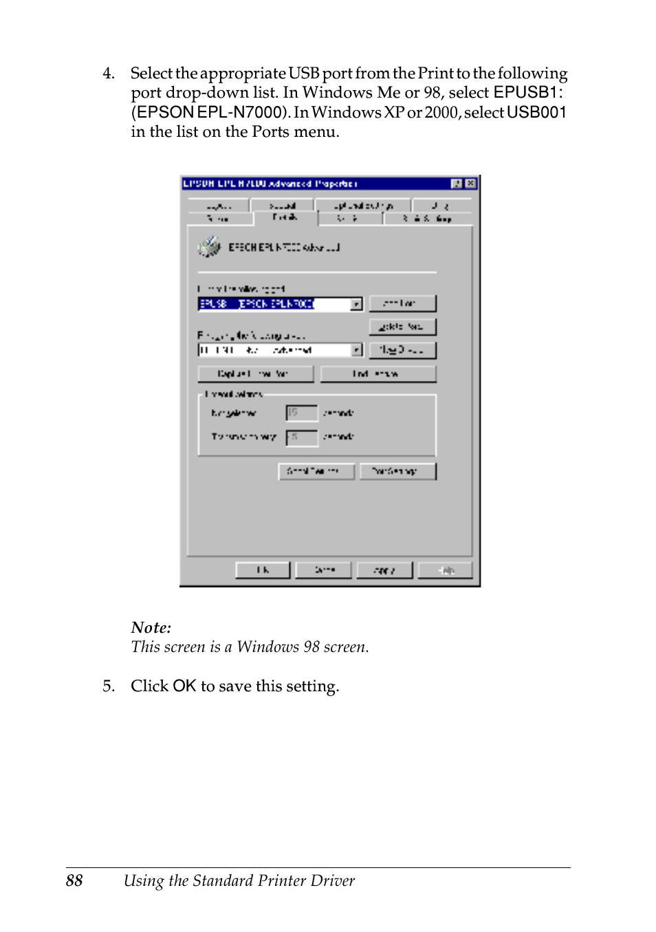 Epson EPL-N7000 User Manual | Page 99 / 496