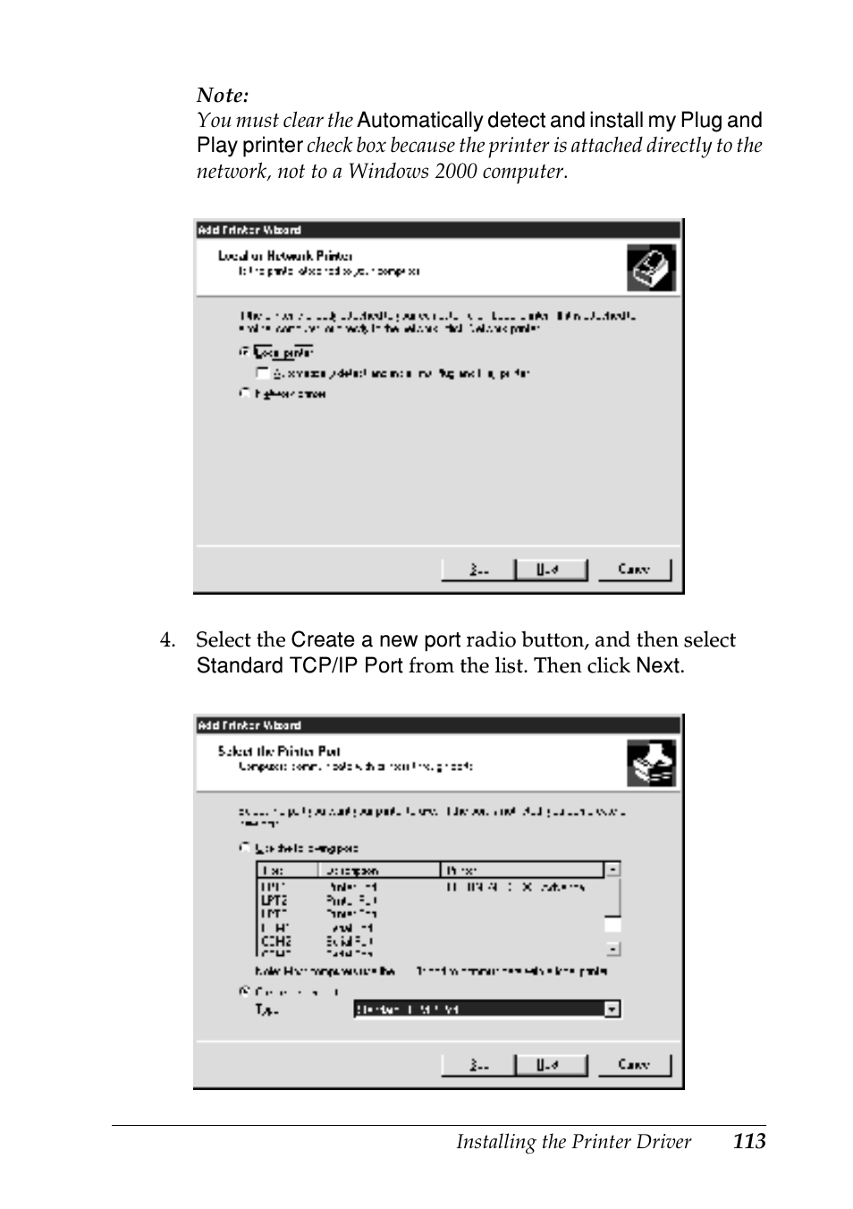 Epson EPL-N7000 User Manual | Page 113 / 274