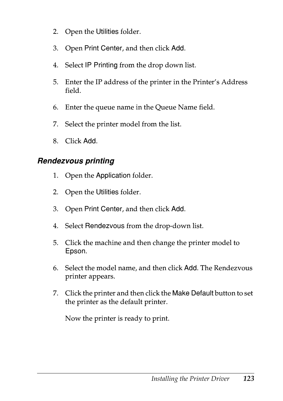 Epson EPL-N7000 User Manual | Page 123 / 274