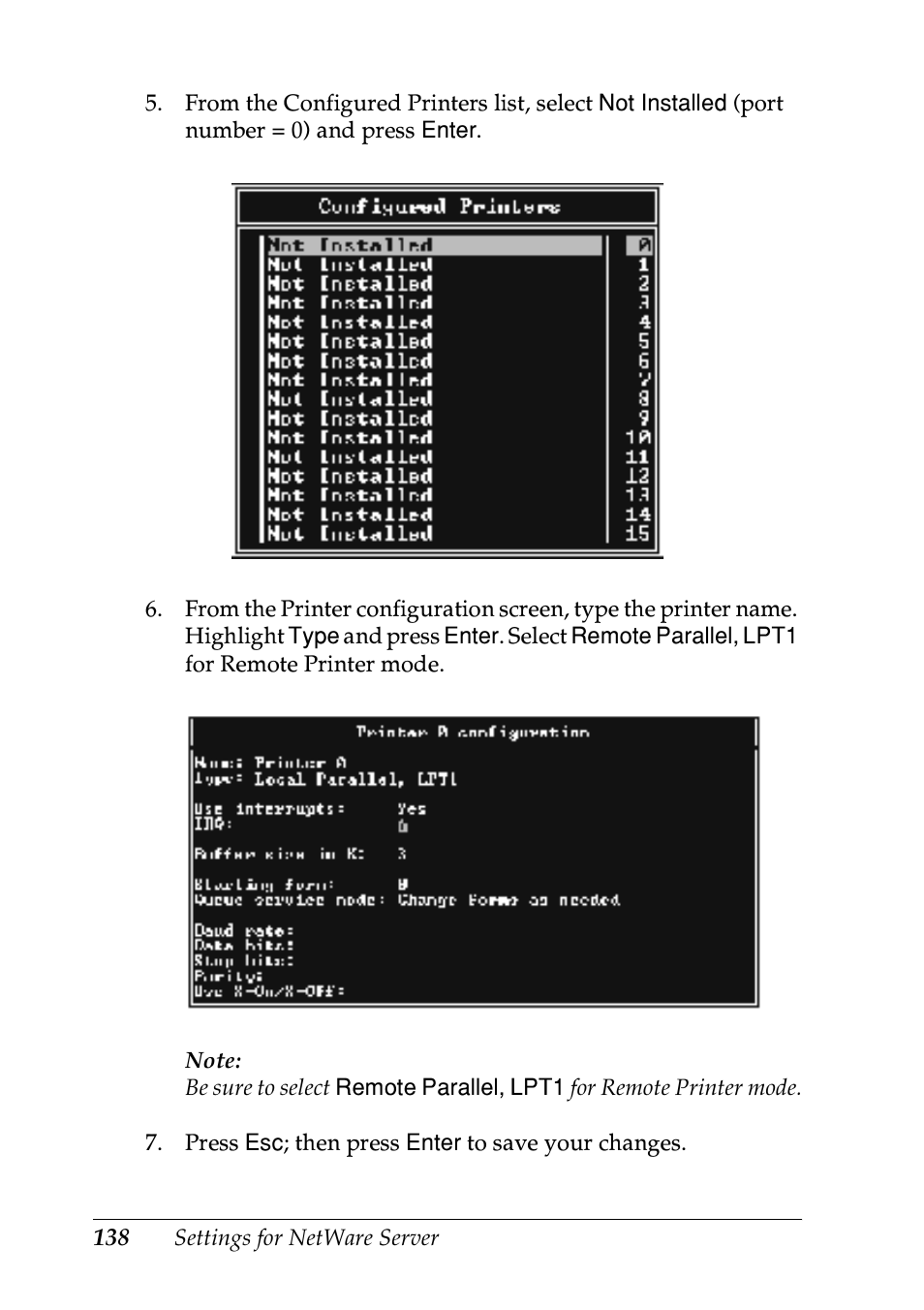 Epson EPL-N7000 User Manual | Page 138 / 274