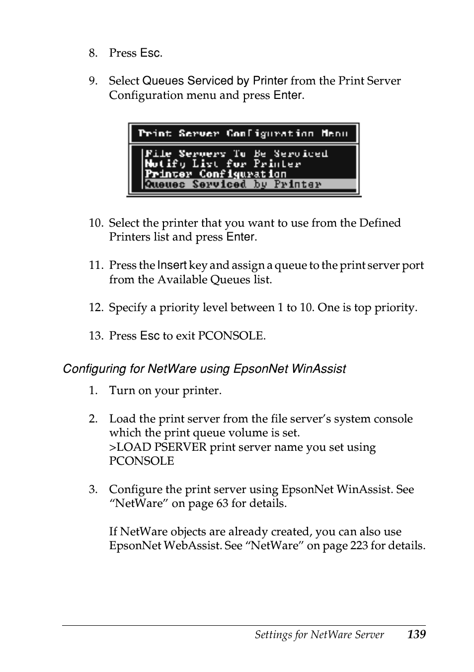 Epson EPL-N7000 User Manual | Page 139 / 274