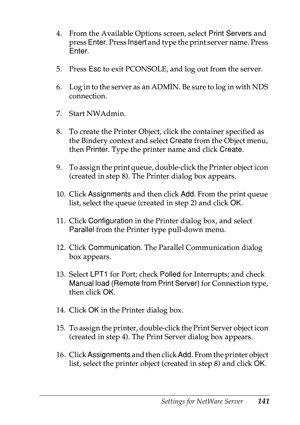 Epson EPL-N7000 User Manual | Page 141 / 274