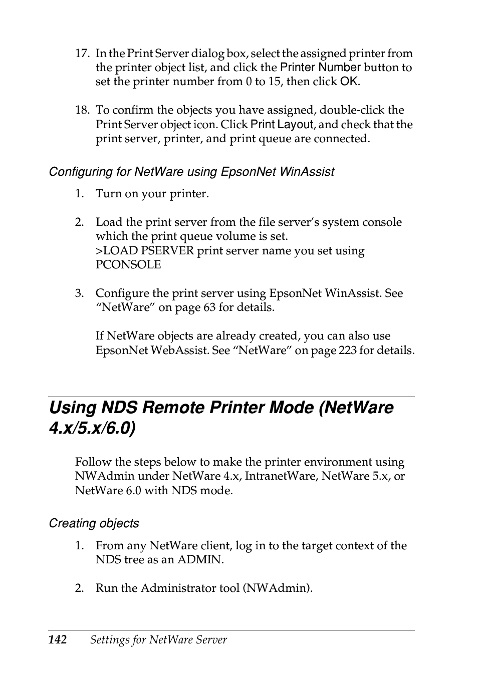 Epson EPL-N7000 User Manual | Page 142 / 274