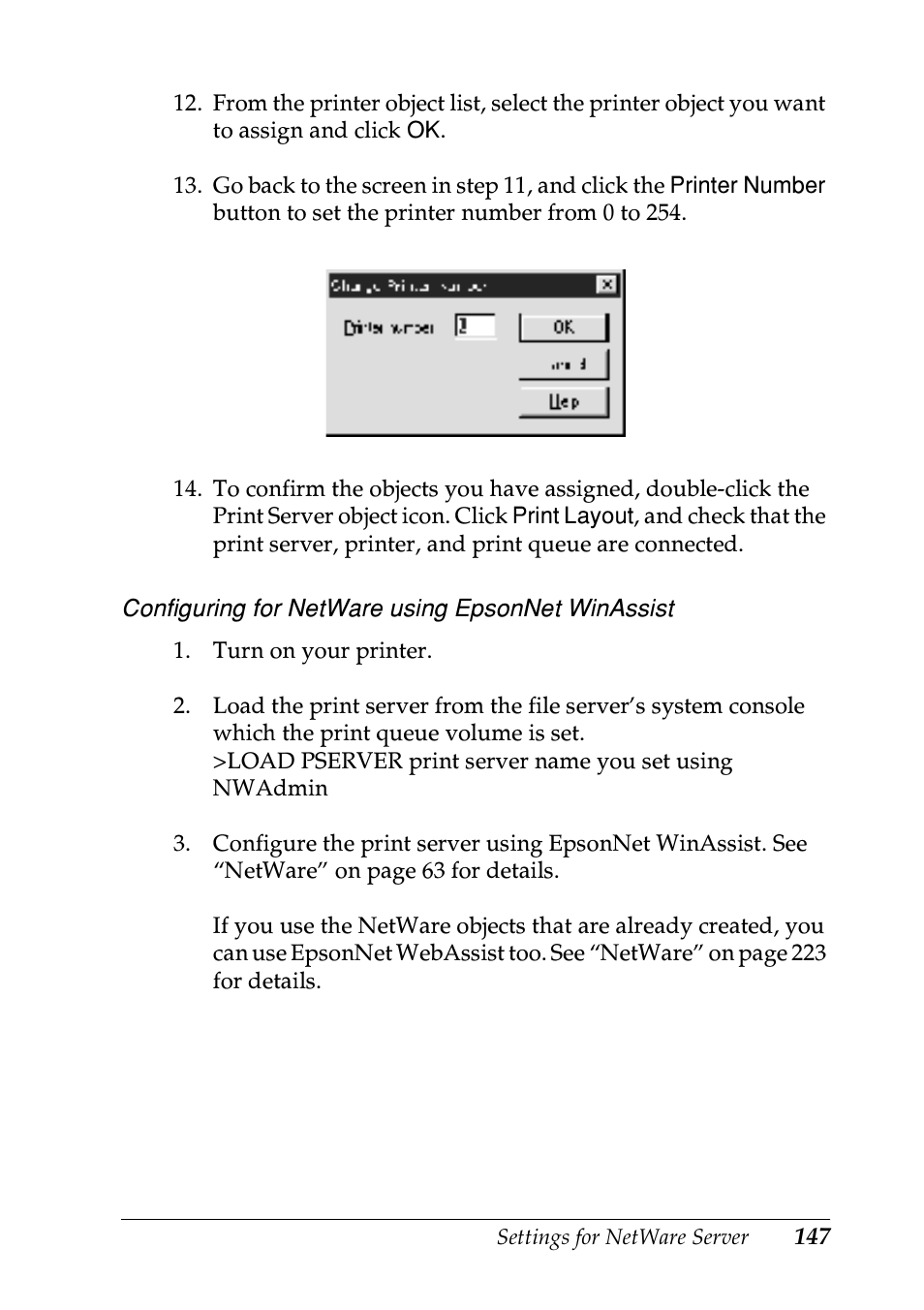 Epson EPL-N7000 User Manual | Page 147 / 274
