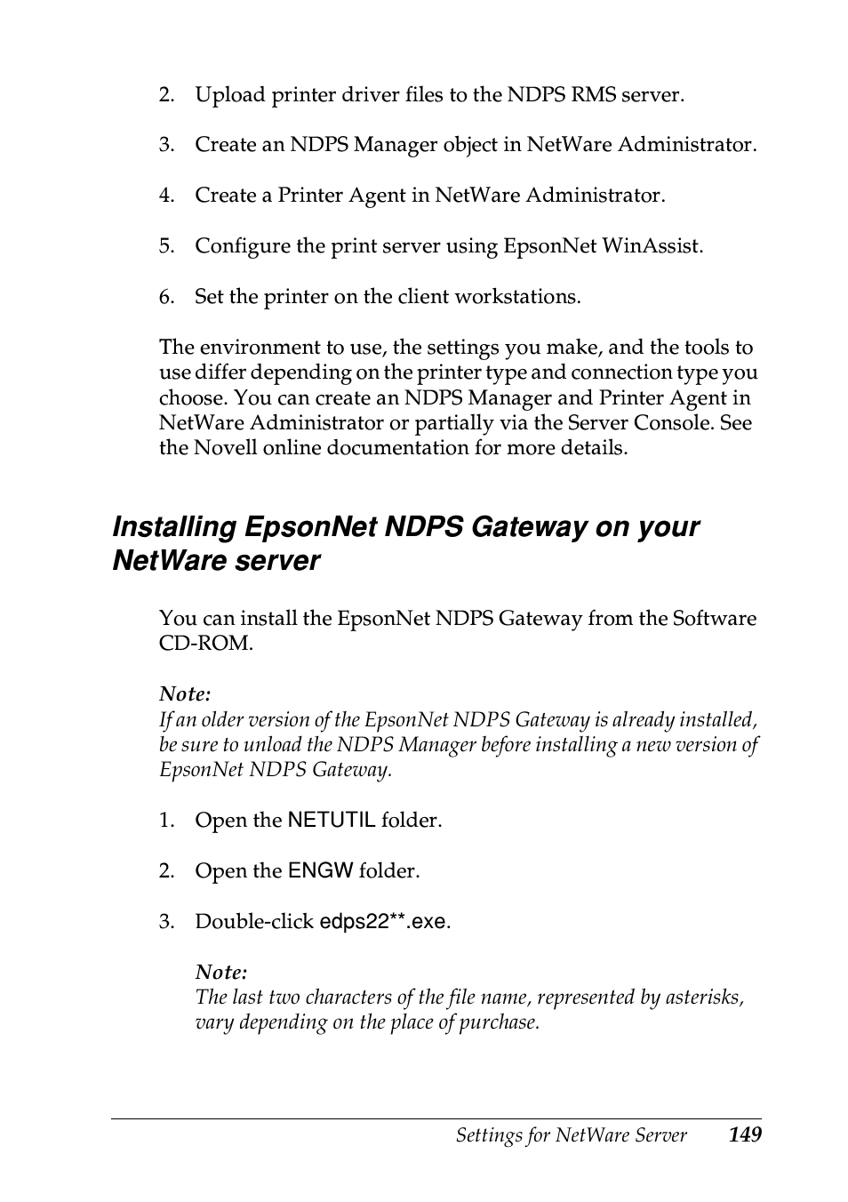 Epson EPL-N7000 User Manual | Page 149 / 274