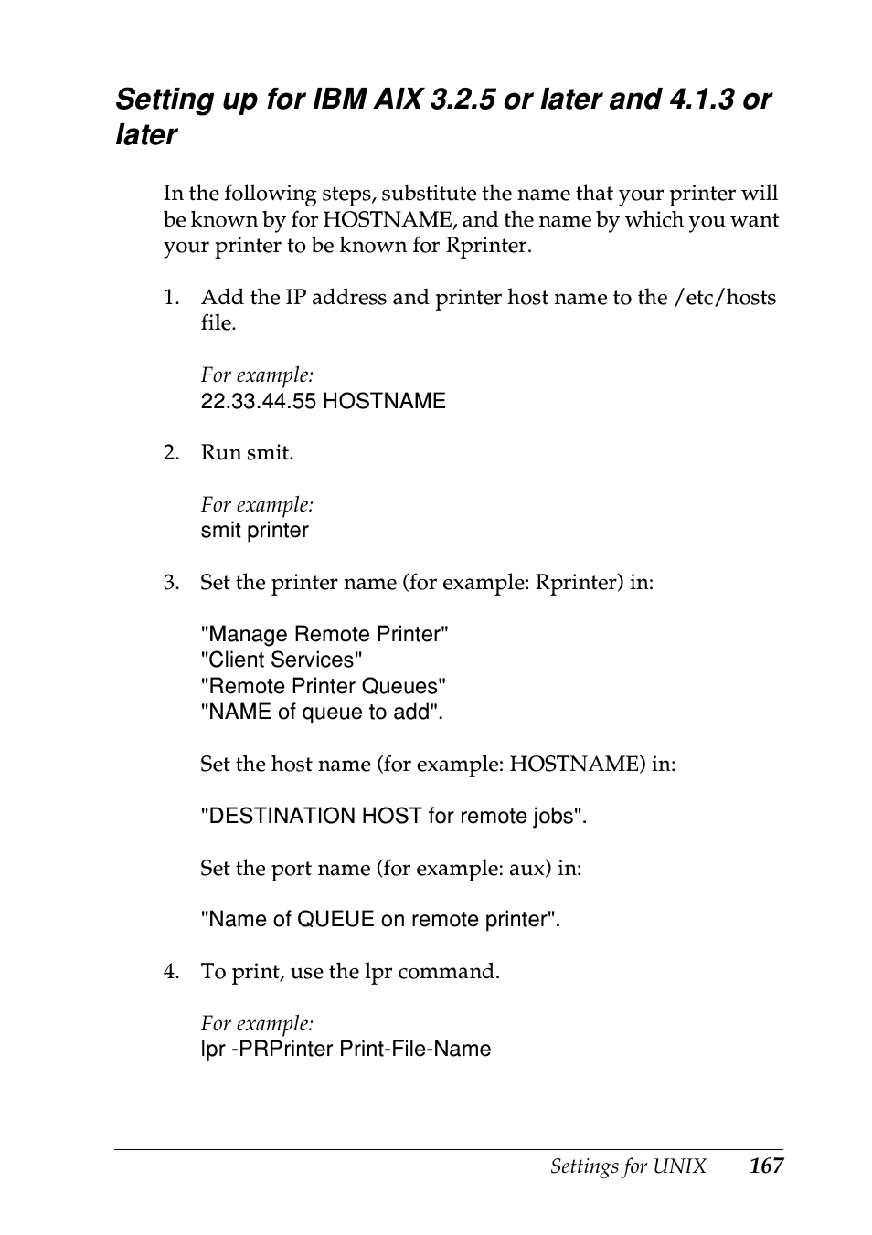 Epson EPL-N7000 User Manual | Page 167 / 274