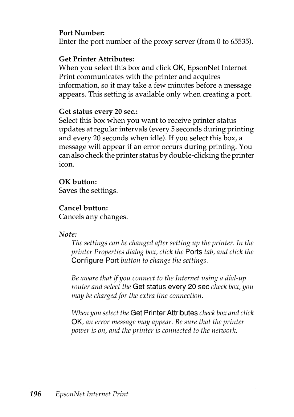 Epson EPL-N7000 User Manual | Page 196 / 274