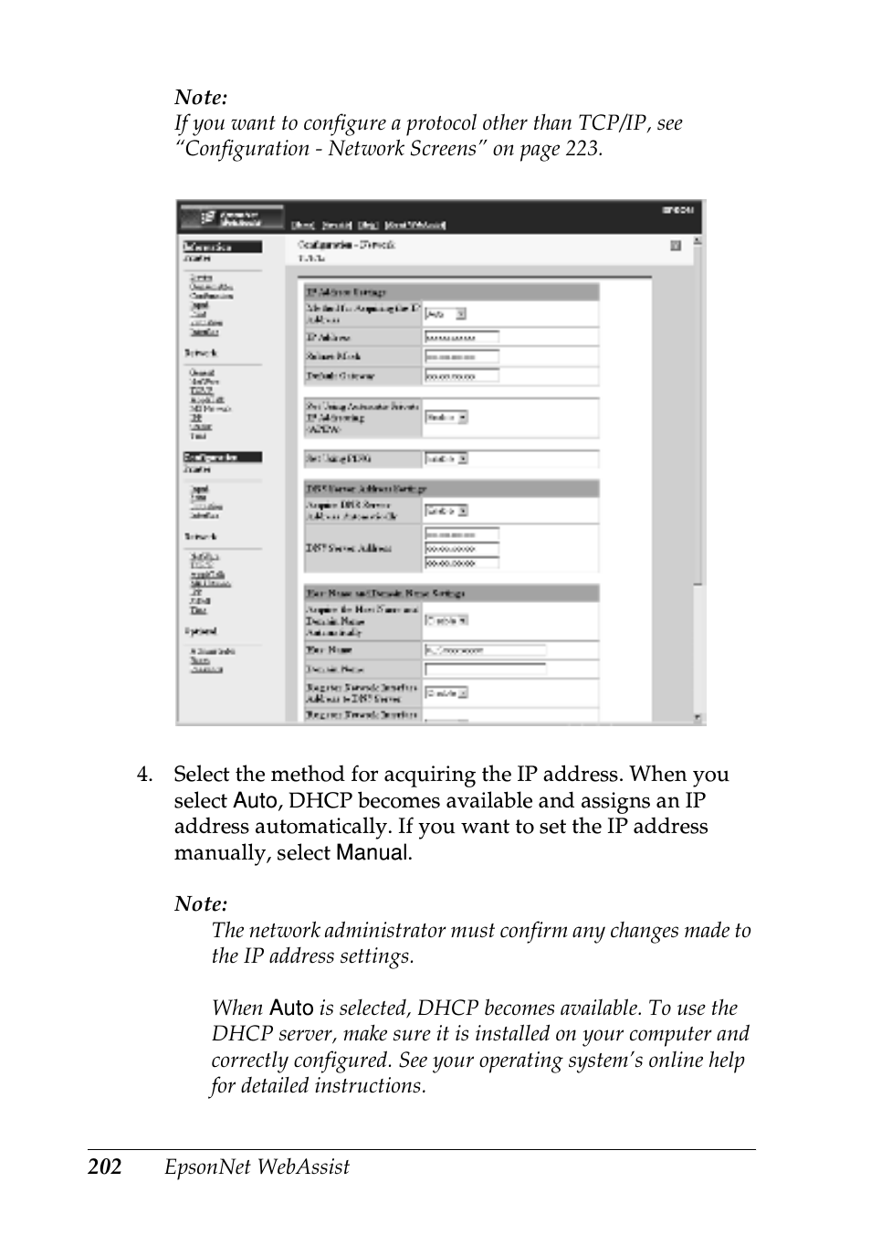 Epson EPL-N7000 User Manual | Page 202 / 274