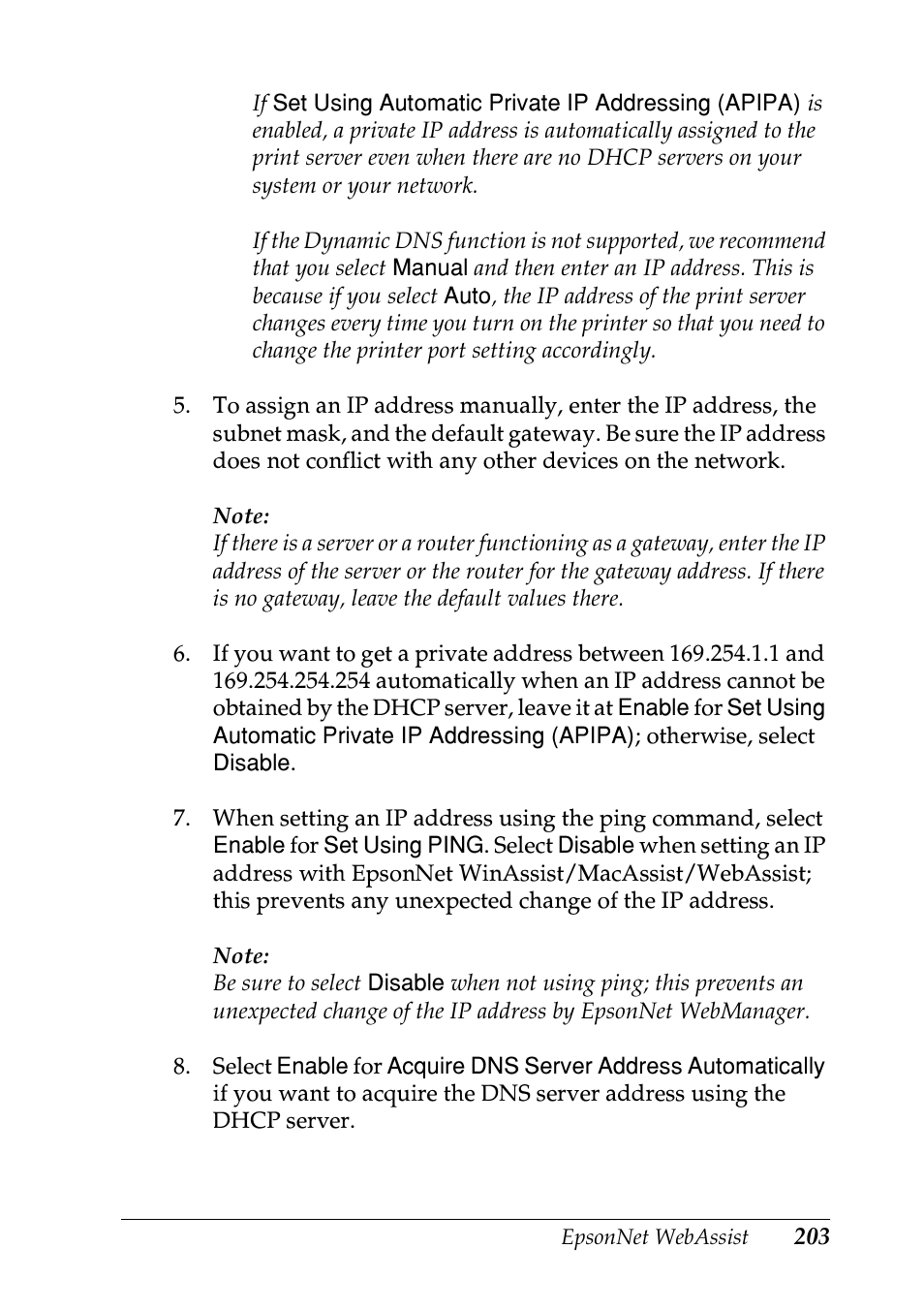 Epson EPL-N7000 User Manual | Page 203 / 274