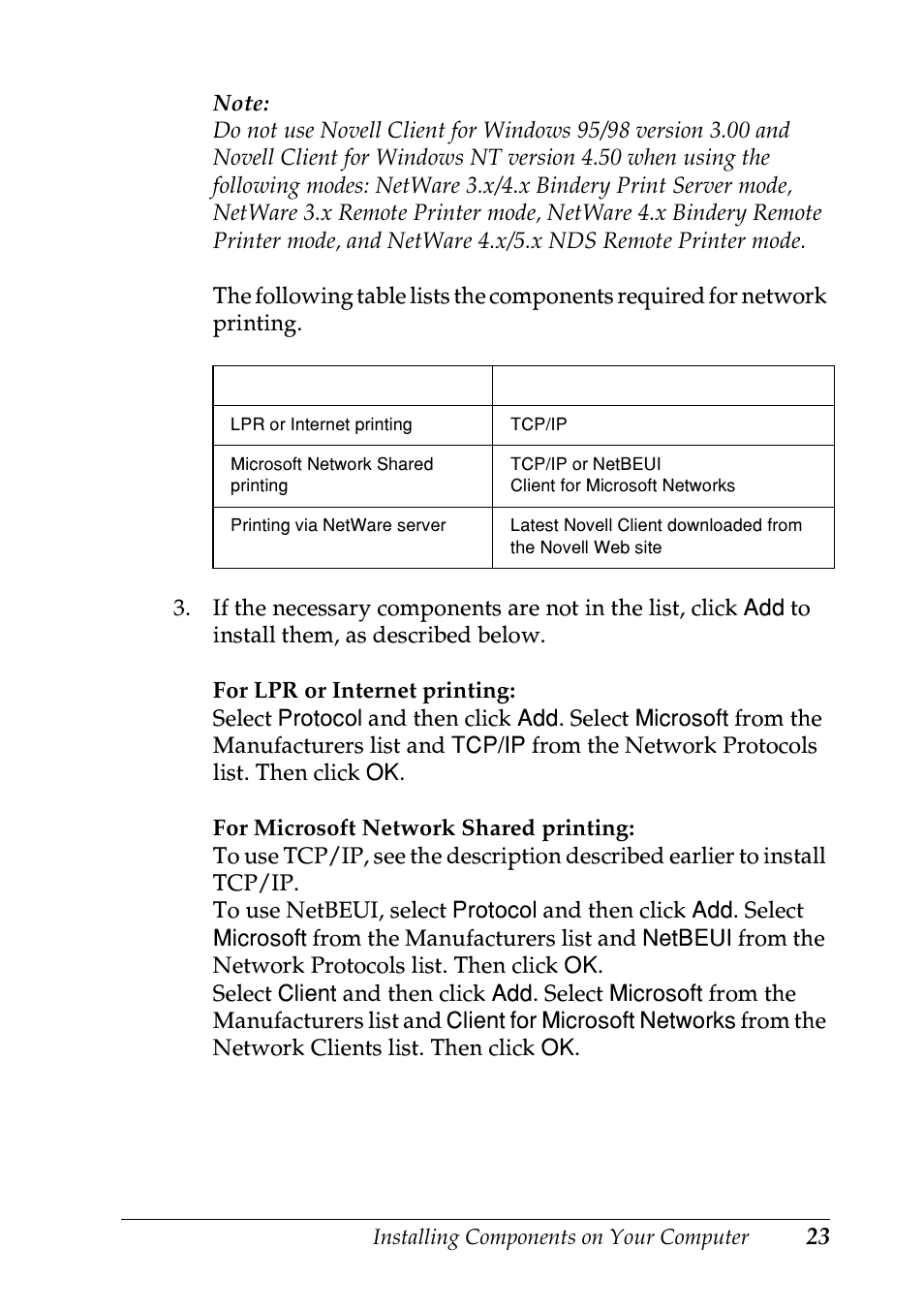 Epson EPL-N7000 User Manual | Page 23 / 274