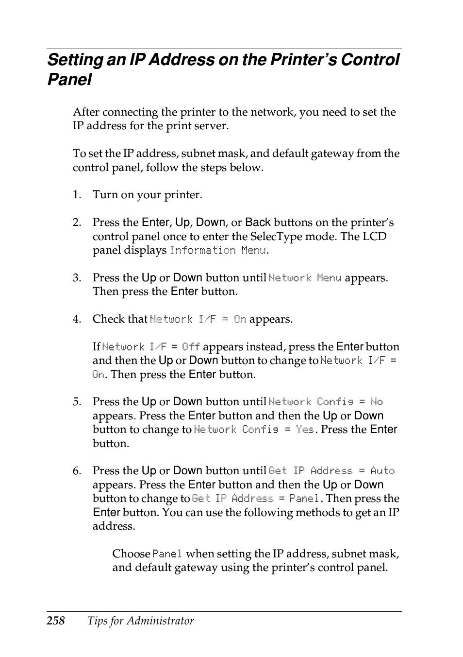 Epson EPL-N7000 User Manual | Page 256 / 274