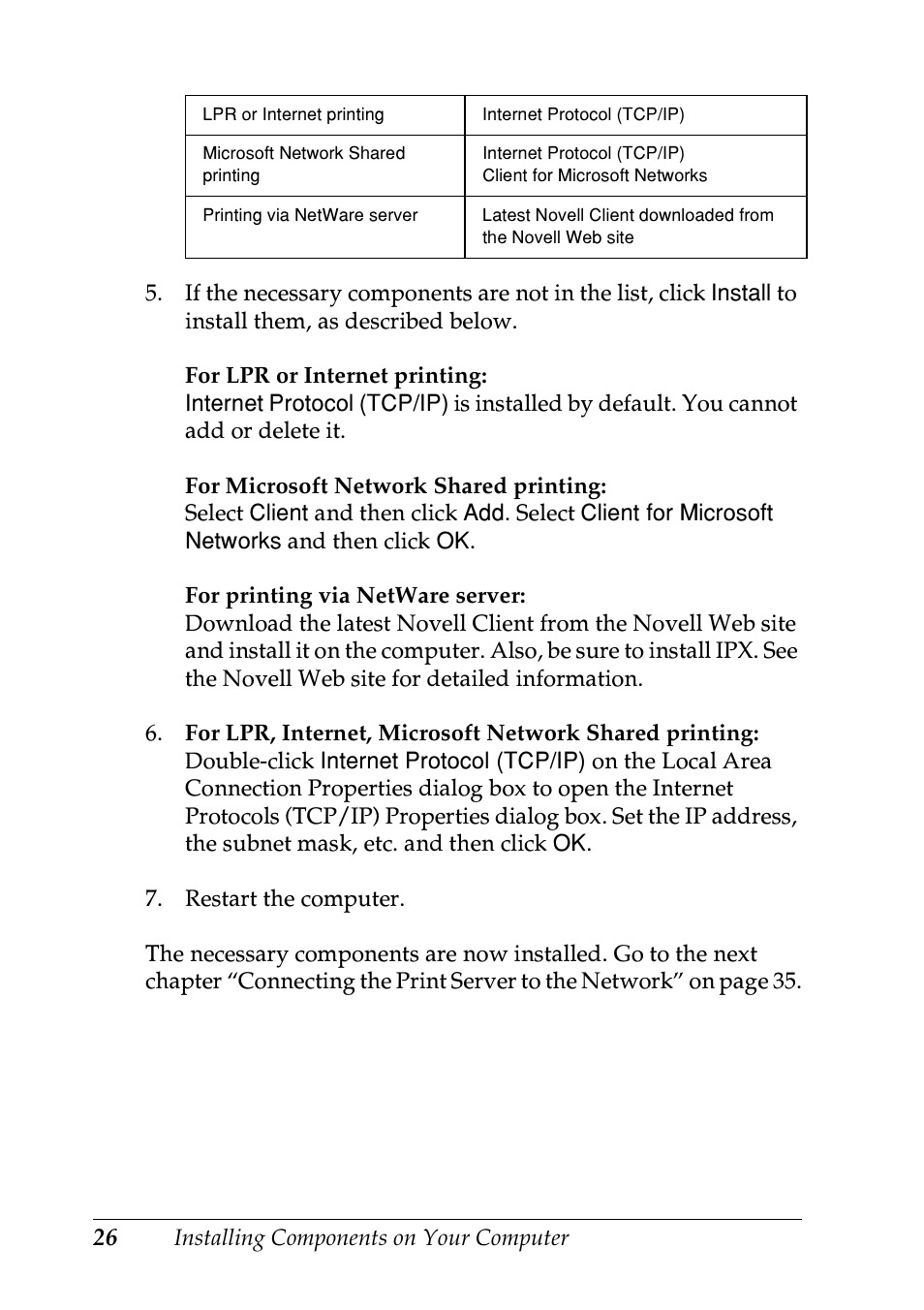 Epson EPL-N7000 User Manual | Page 26 / 274