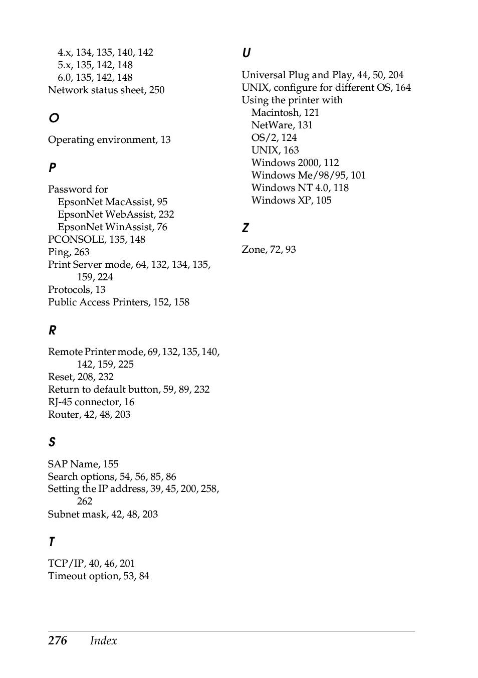 Epson EPL-N7000 User Manual | Page 274 / 274