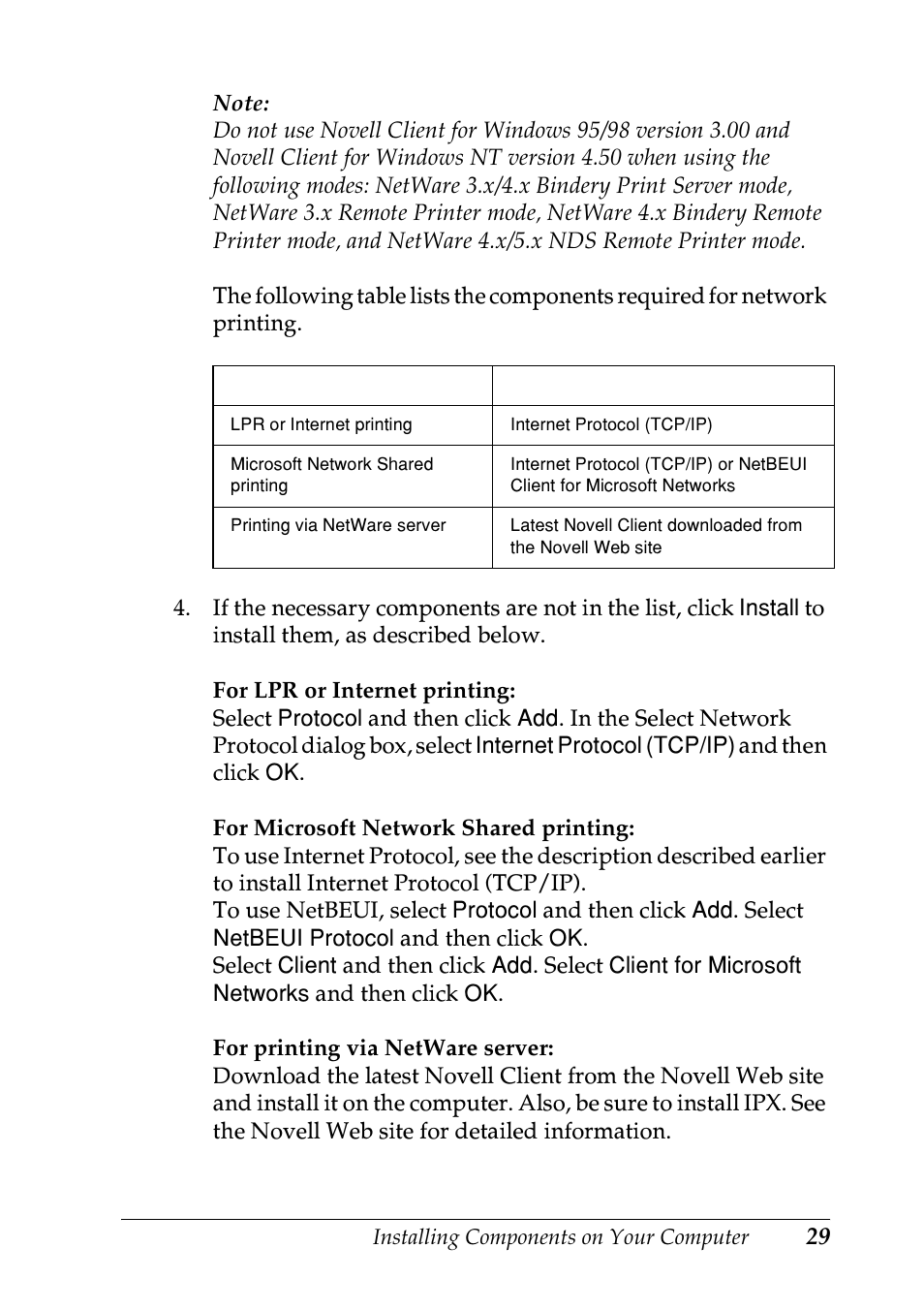 Epson EPL-N7000 User Manual | Page 29 / 274