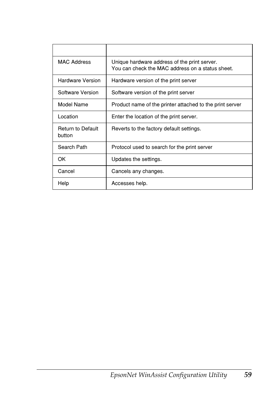 Epson EPL-N7000 User Manual | Page 59 / 274