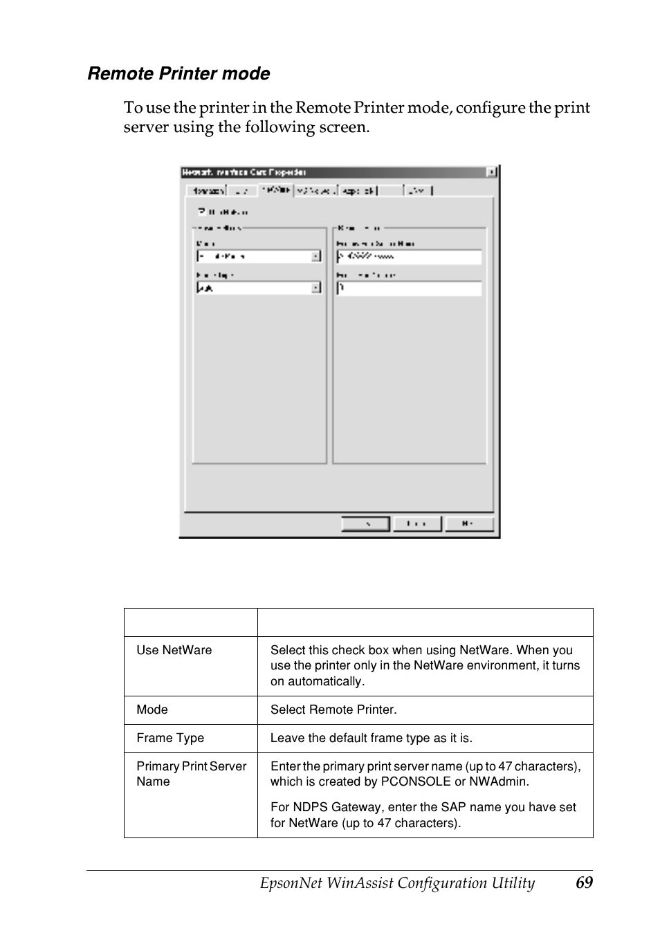 Epson EPL-N7000 User Manual | Page 69 / 274