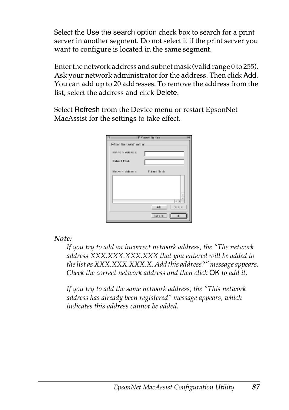 Epson EPL-N7000 User Manual | Page 87 / 274