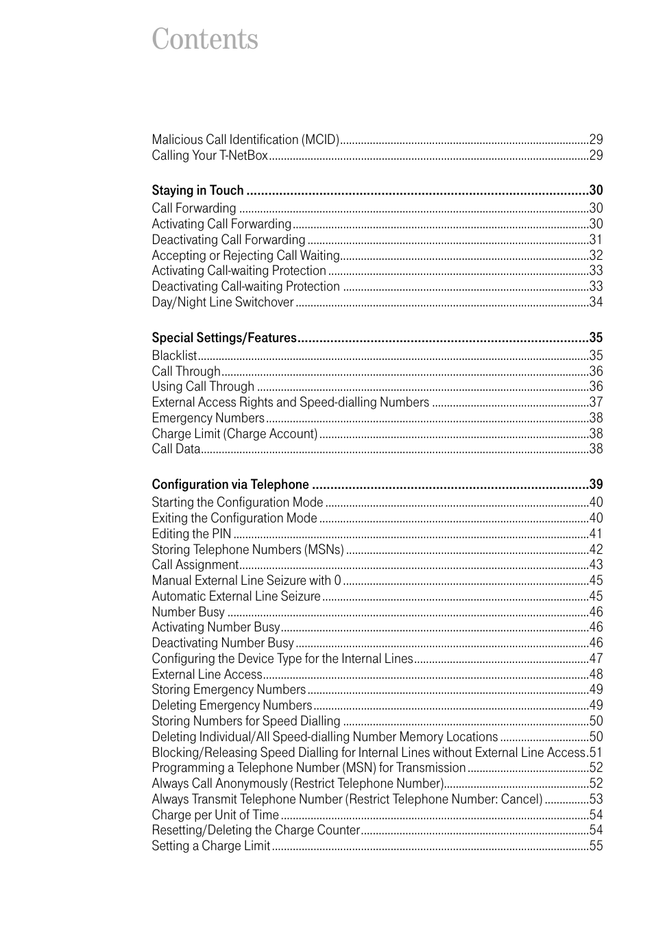 Deutsche Telekom T-Eumex 504PC SE User Manual | Page 6 / 120