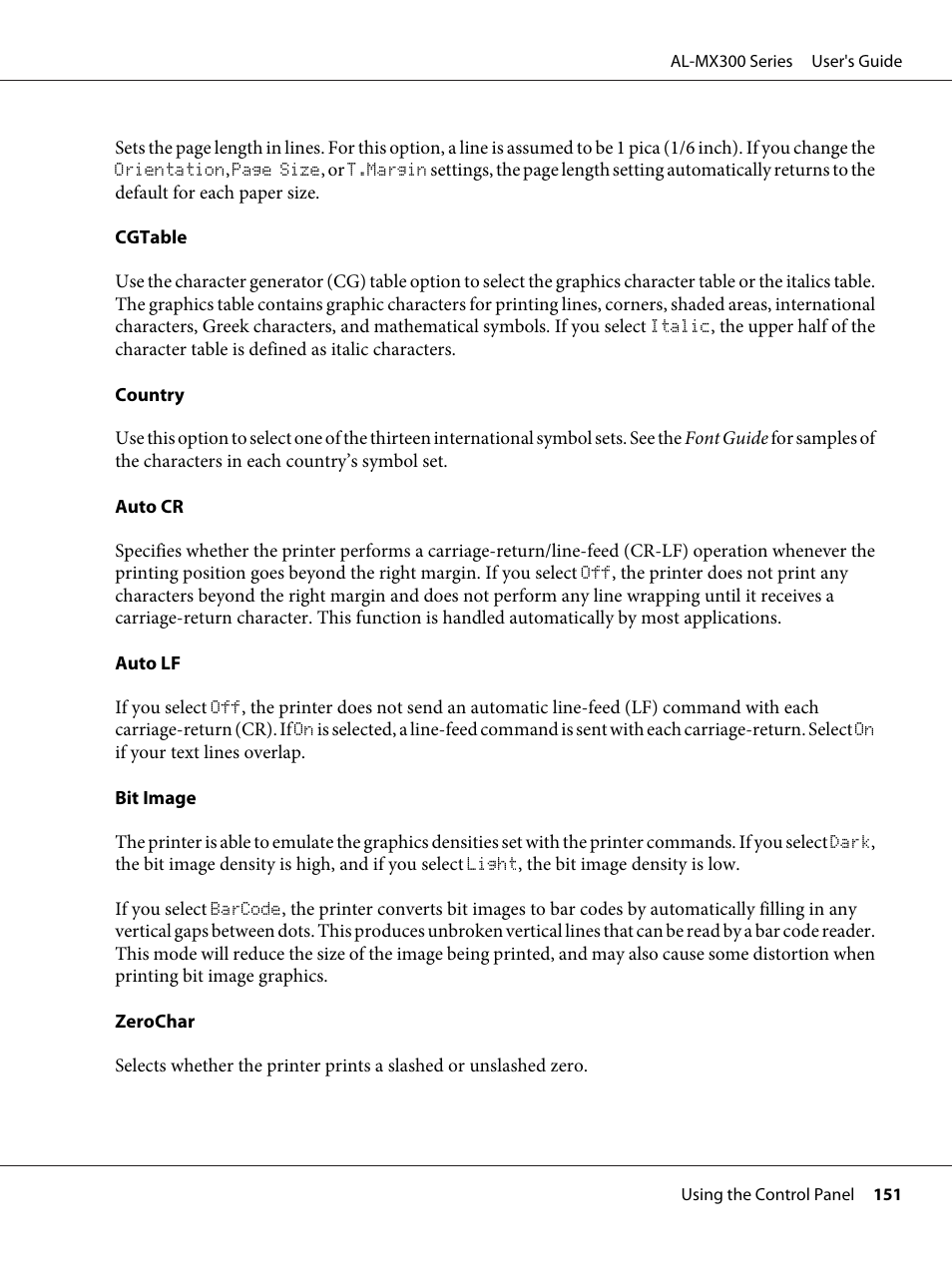 Epson WorkForce AL-MX300DN User Manual | Page 151 / 287