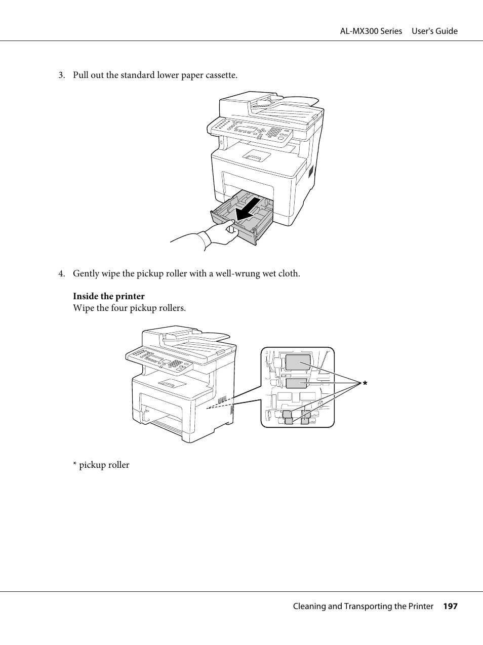 Epson WorkForce AL-MX300DN User Manual | Page 197 / 287