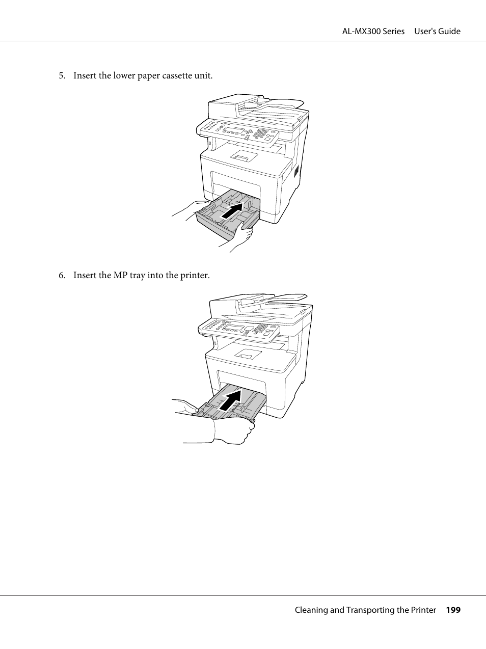 Epson WorkForce AL-MX300DN User Manual | Page 199 / 287