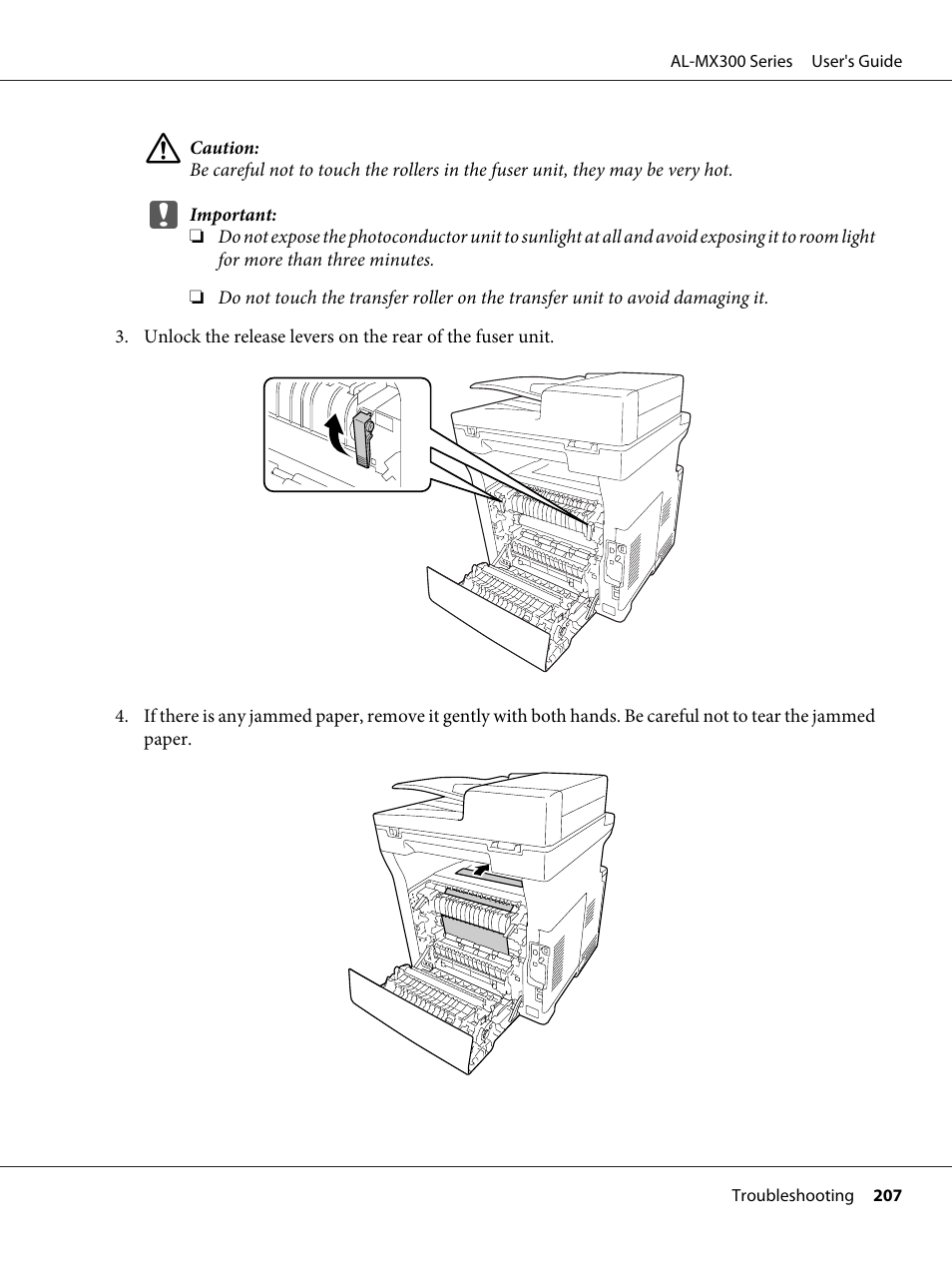 Epson WorkForce AL-MX300DN User Manual | Page 207 / 287